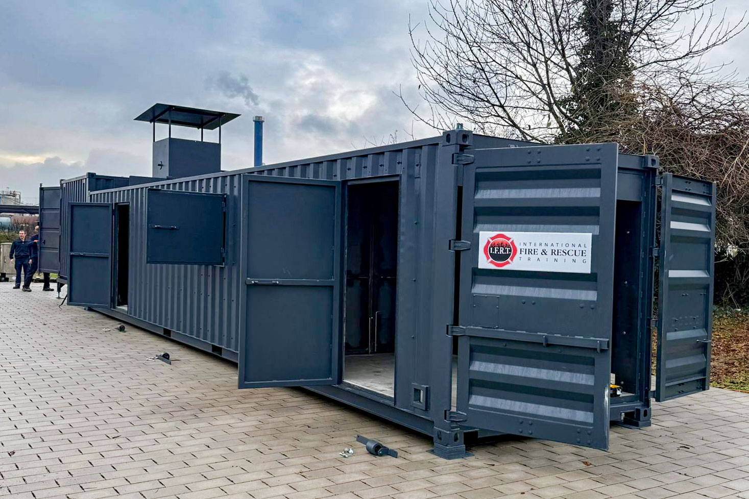 Brand&uuml;bungsanlage von I.F.R.T.