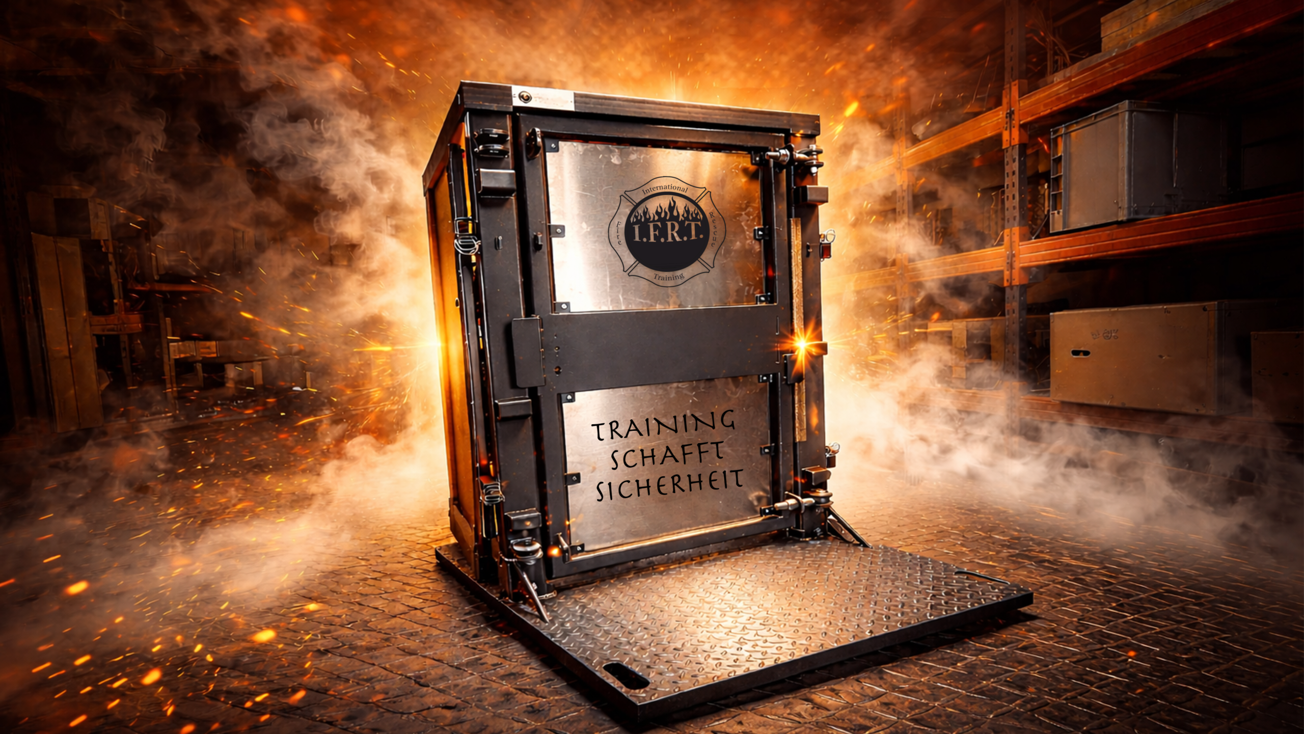 Ausbildung mit der I.F.R.T.-Übungstür
