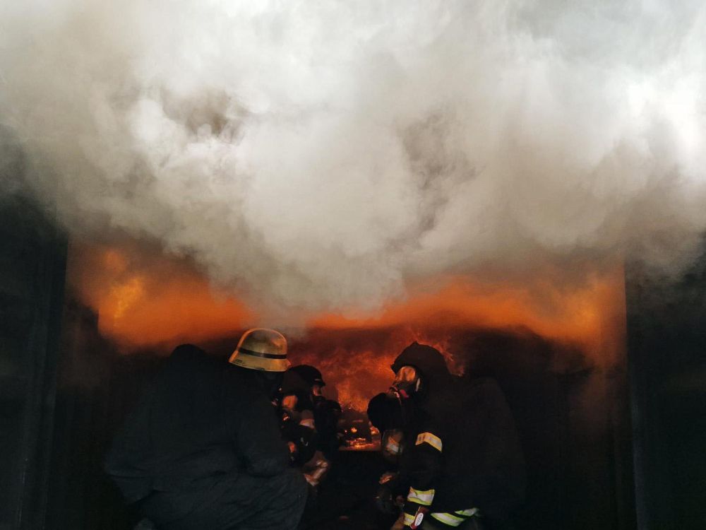 Feuer und Rauch
